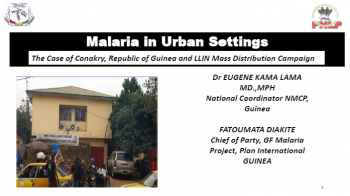 Urban Transmission in Guinea ENGLISH – Fatoumata Diakite Plan Guinea
